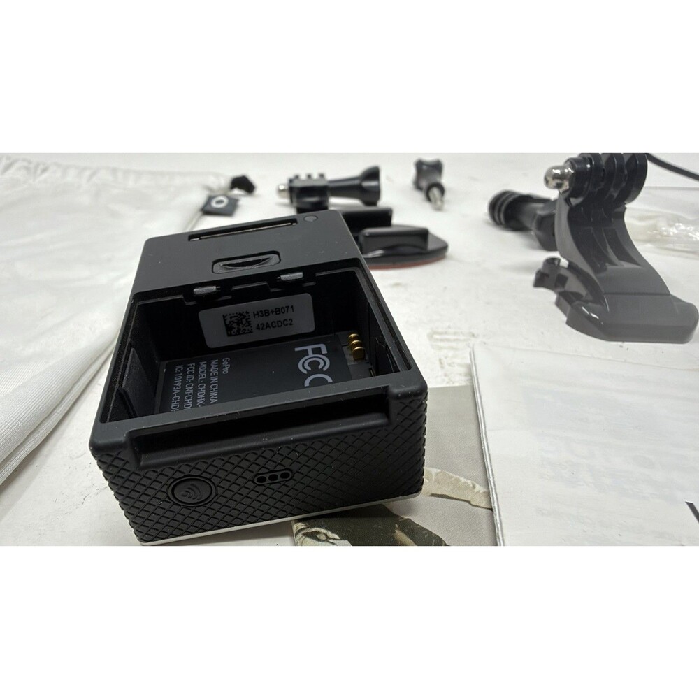 GoPro Hero 3+ Action Camera - Silver With Battery, Case, & More - Tested Works - Picture 11 of 12